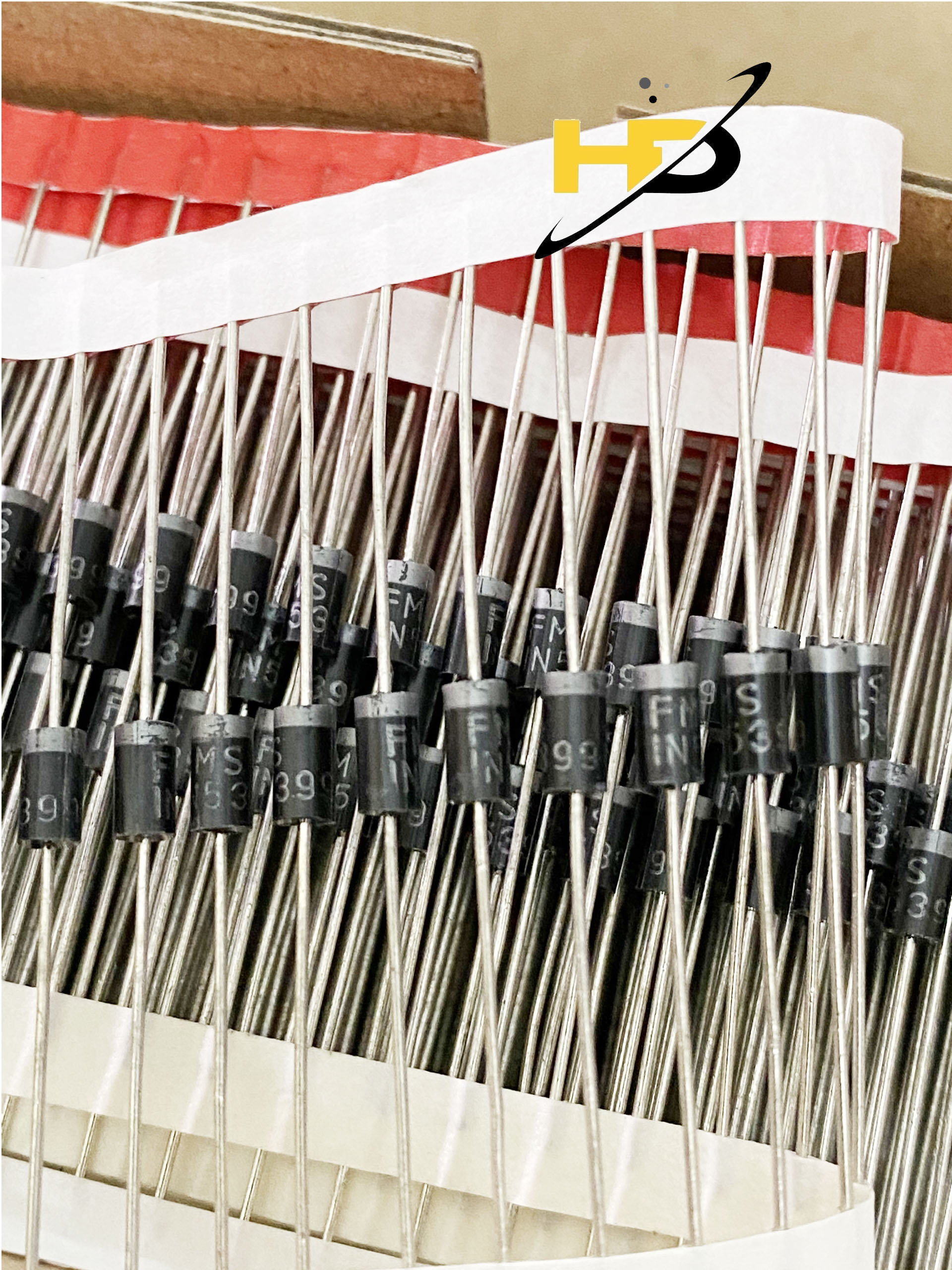 Dây 100 con đi ốt 1n5399 chỉnh lưu 1.5a 1000v
