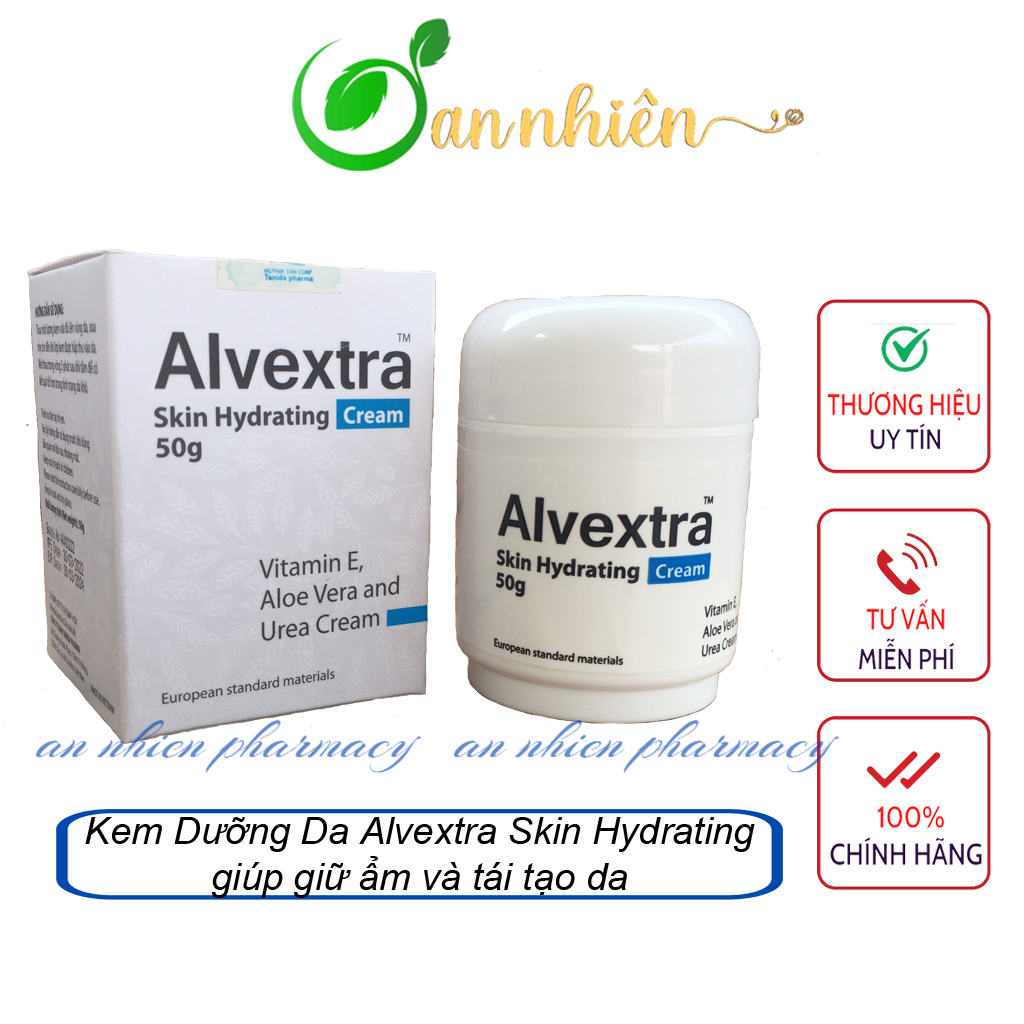 Kem Dưỡng Da Alvextra Skin Hydrating giúp giữ ẩm và tái tạo da