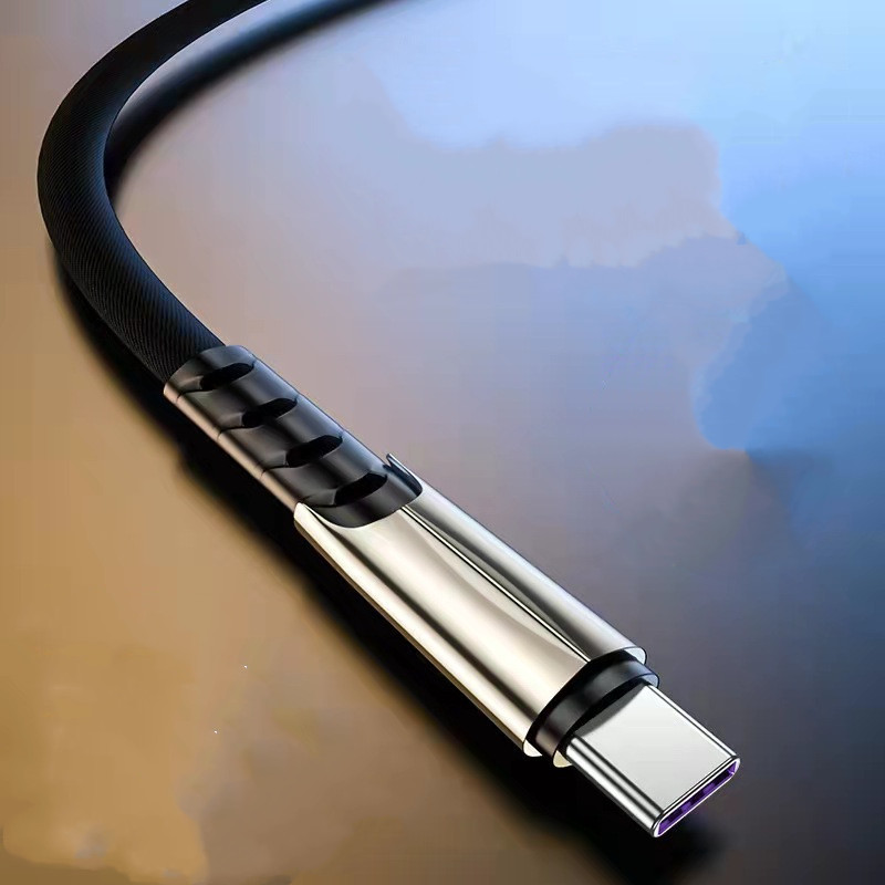 Cáp dữ liệu sạc nhanh hợp kim kẽm 5A phù hợp với cáp sạc điện thoại di động Apple