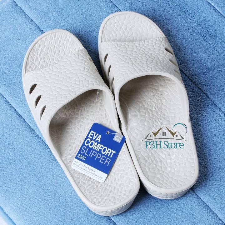 [HCM]Dép Đi Trong Nhà Tắm Lock&Lock  Màu Beige