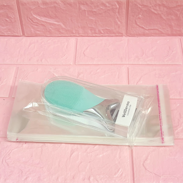 100g (~80cái) Túi Opp dán mép 10x20cm (+ 4cm) - Túi ni lông băng keo dán miệng - Bao nilon dán miệng