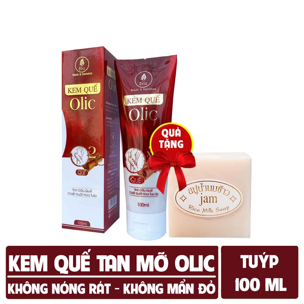 Kem Tan Mỡ Olic chính hãng - Kem quế tan mỡ Olic
