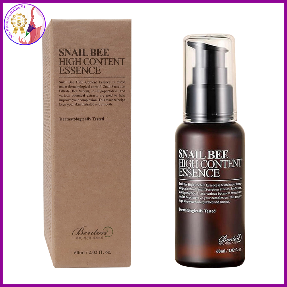 Tinh Chất BENTON Snail Bee Dưỡng Da Giảm Mụn Tinh Chất Ốc Sên HÀN QUỐC