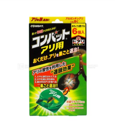 Thuốc diệt kiến Nhật Combat Kincho 6 miếng