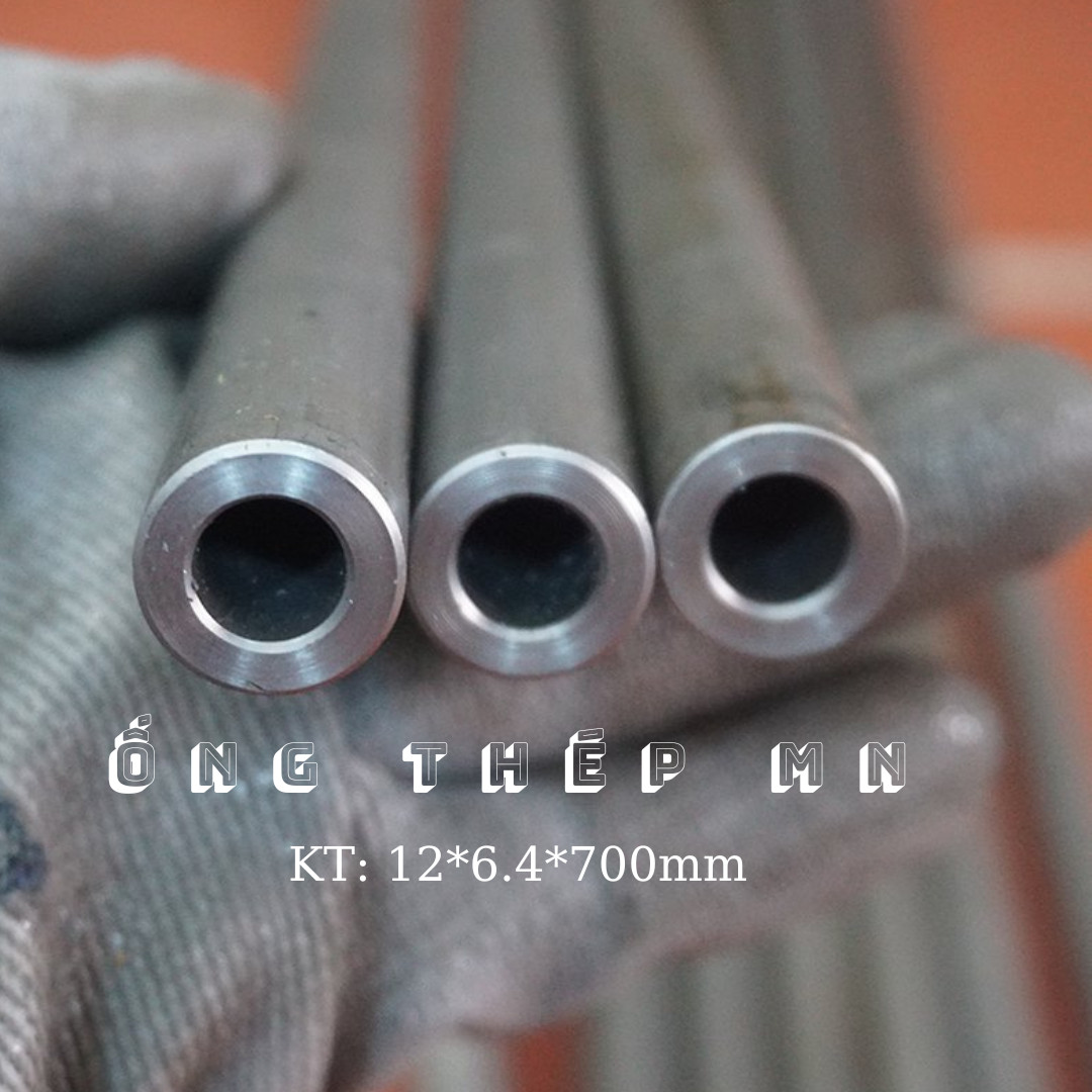 Ống thép đúc phi 12 lỗ 6.4 siêu đẹp