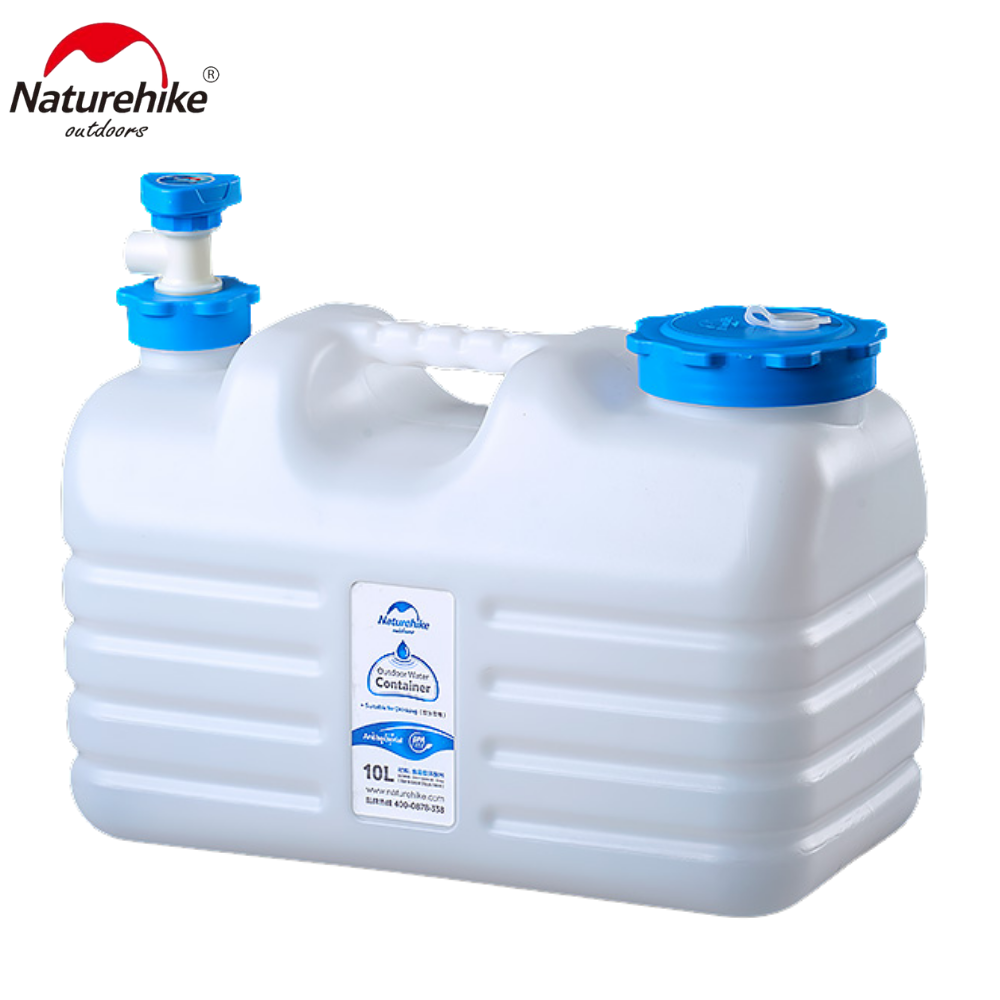 Bình trữ nước 10l naturehike phong cách mới tiện ích dành cho dã ngoại, cắm trại nh16s009-t