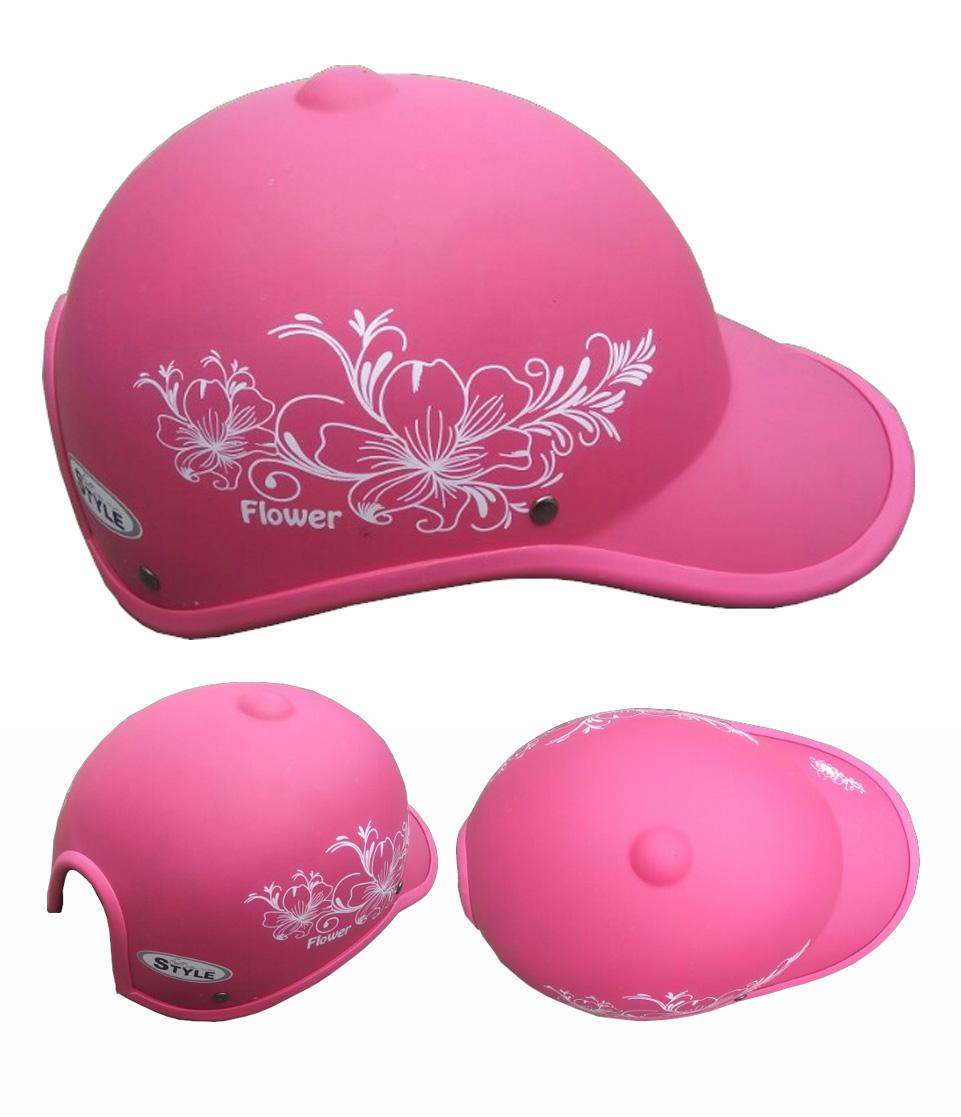 MŨ BẢO HIỂM LƯỠI TRAI THỜI TRANG NAM NỮ ( ĐƯỢC CHỌN MÀU)