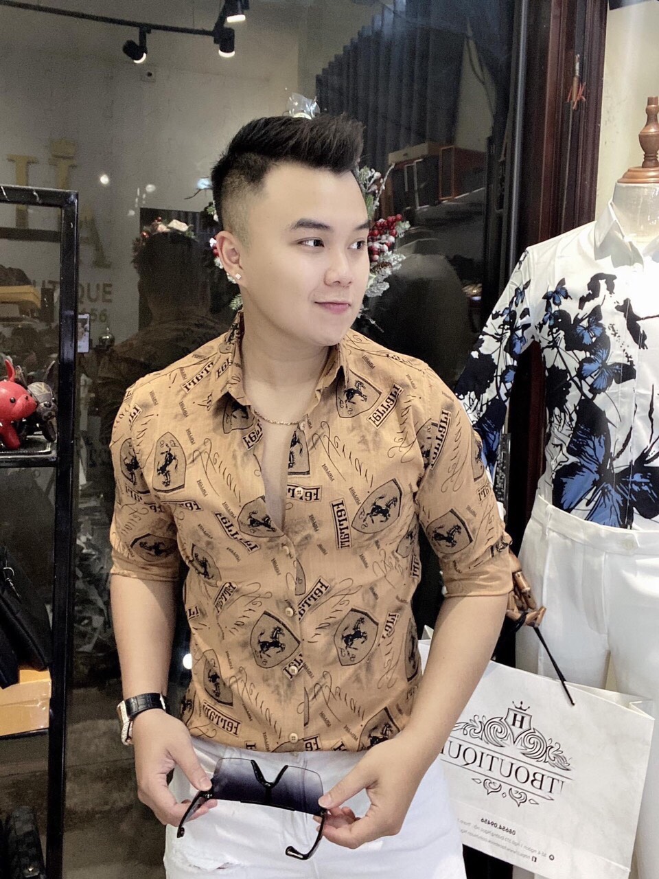 Áo sơ mi nam tay dài kiểu hàn quốc áo sơ mi nam tay dài có hoa văn áo sơ mi nam tay dài 3d áo sơ mi nam dài tay chât áo sơ mi nam dài tay họa tiết đẹp áo sơ mi nam tay dài trung niên thời trang cao cấp annashop097 – asmntdan08