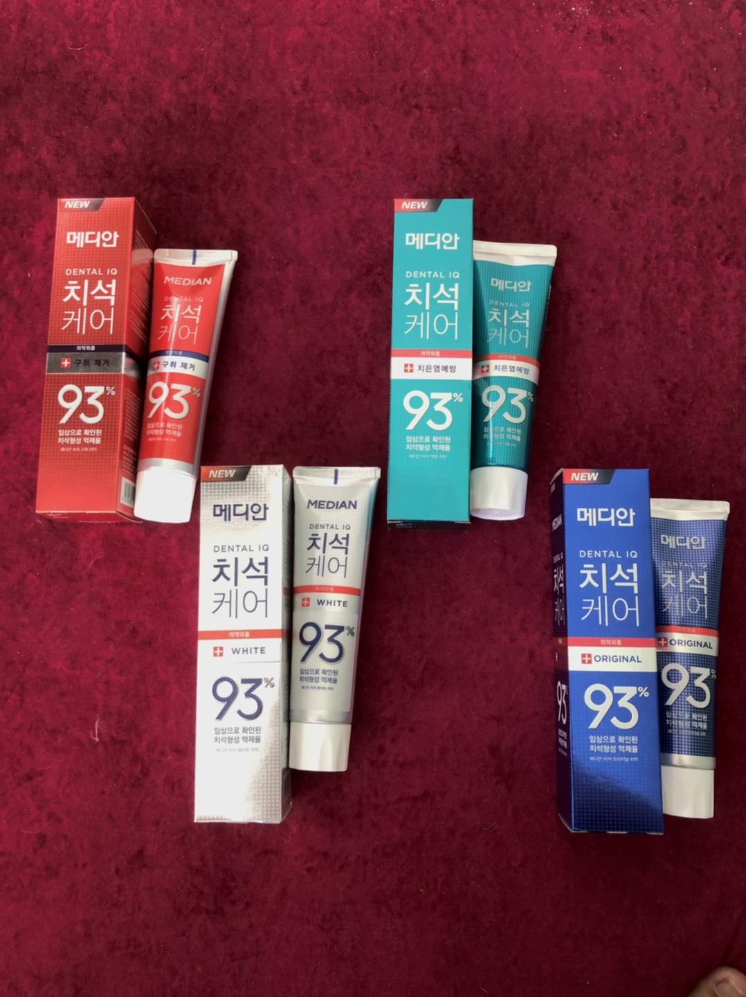 Kem đánh răng median dental iq 93% toothpaste 120g
