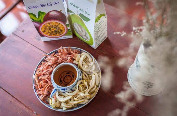 Mứt vỏ chanh dây sấy dẻo