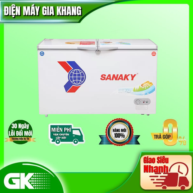 Tủ Đông Sanaky VH-4099W1 (280L) - GIAO TOÀN QUỐC - FREESHIP HCM