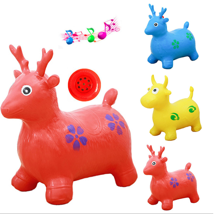 Đồ chơi thú nhún Có Nhạc thế hệ mới với chất liệu tốt hơn và mẫu mã đẹp