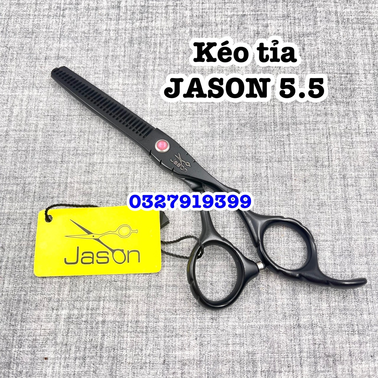 Kéo tỉa tóc jason 5.5 in cao cấp