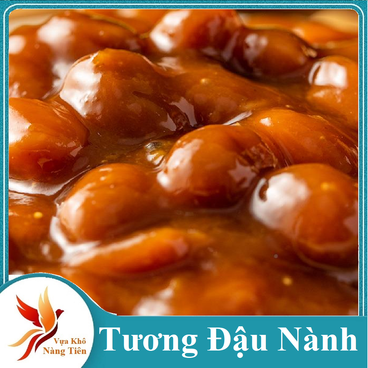 Tương đậu nành truyền thống ăn chay được thơm ngon khó cưỡng- vựa khô nàng tiên