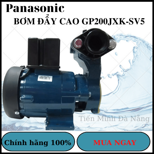 Máy bơm nước đẩy cao panasonic gp200jxk-sv5 - hàng chính hãng - bảo hành 2 nâm