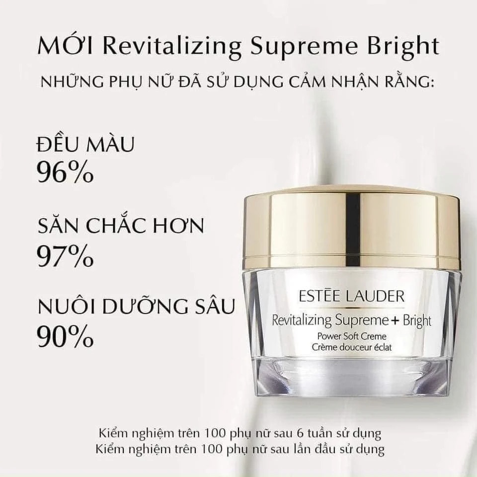 Kem dưỡng trắng estee lauder dưỡng trắng, chống lão hóa revitalizing supreme+ bright dung tích 15ml