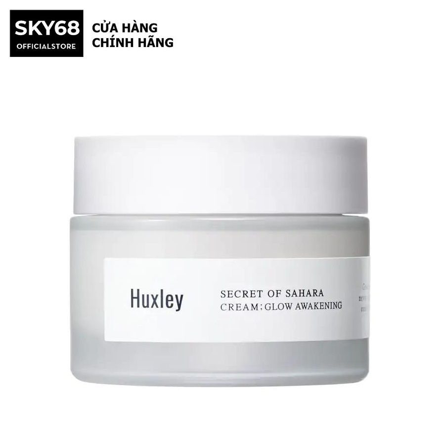 Kem Dưỡng Sáng, Căng Bóng Da Chiết Xuất Từ Xương Rồng Huxley Secret Of Sahara Cream Glow Awakening 50ml