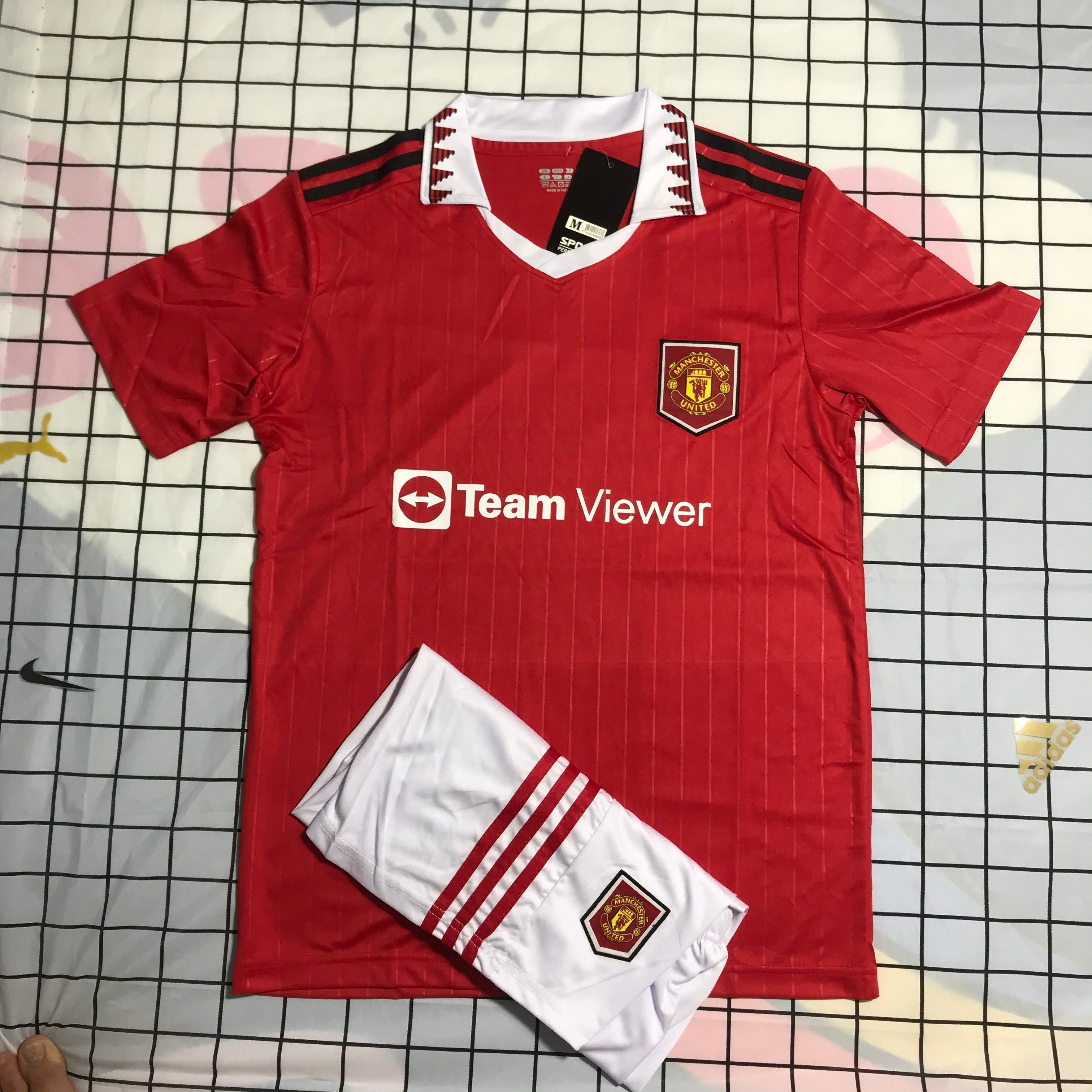 Áo bóng đá CLB Manchester United-Thun Thái Cao Cấp-Siêu Thoáng,Siêu Bền,Thoáng mát