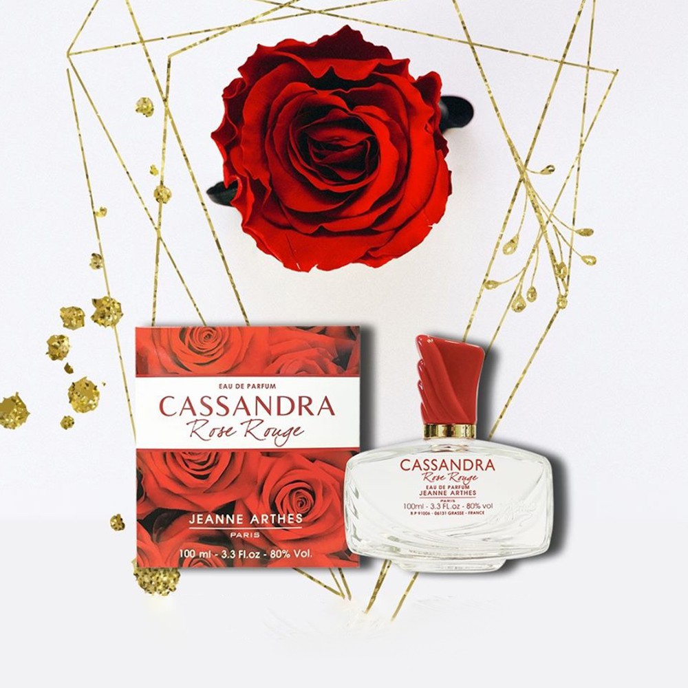 Nước hoa Pháp Jeanne Arthes Paris CASSANDRA ROSE ROUGE EDP 100ml - Mùi  hương hoa hồng | Lazada.vn