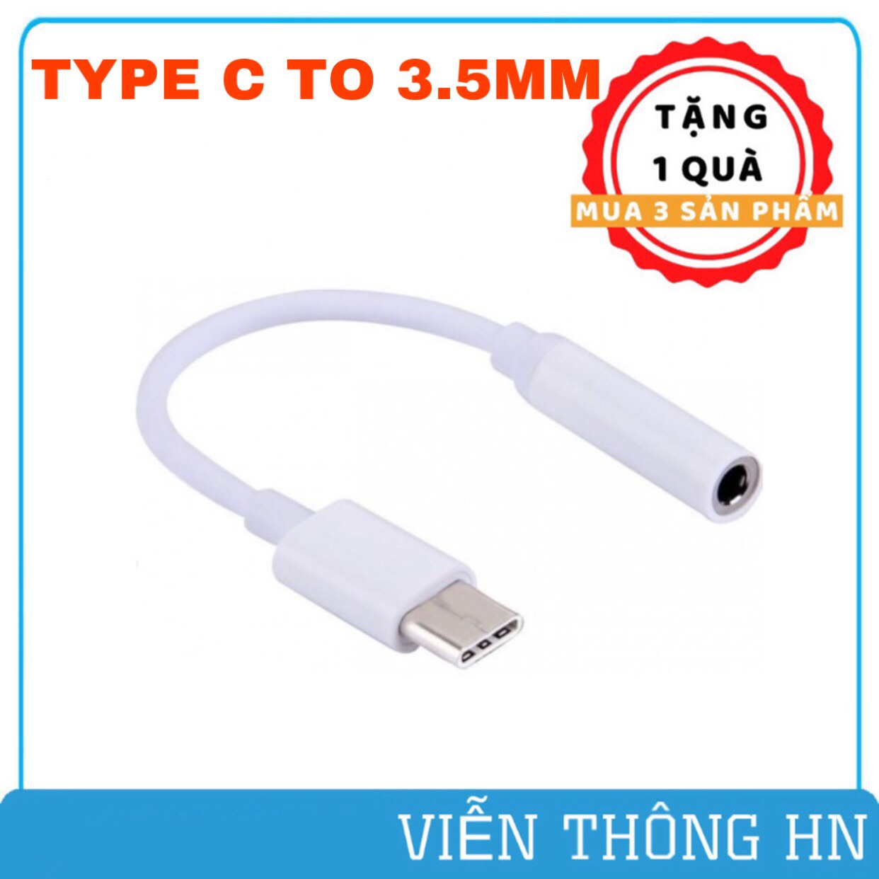 Jack chuyển từ cổng usb Type-C sang chân cắm jack audio 3.5mm cho các máy dùng android ...