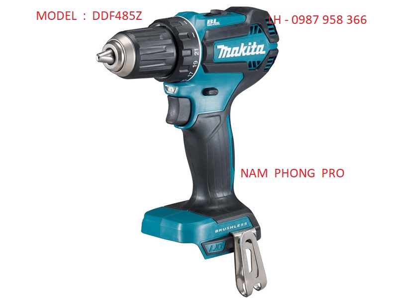Máy khoan vặn vít dùng pin Makita DDF485Z
