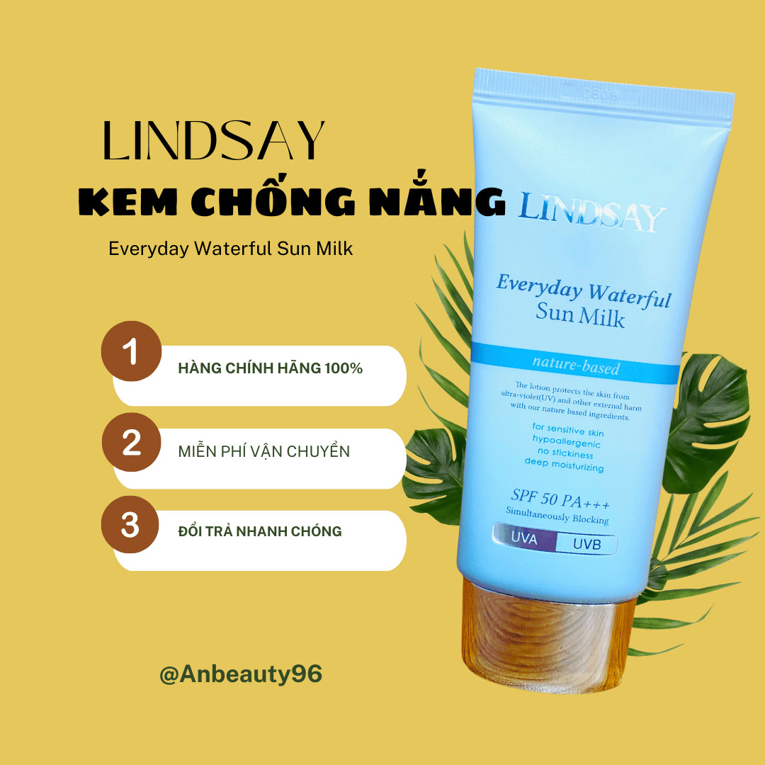 Kem chống nắng vật lý lindsay nhập khẩu hàn quốc