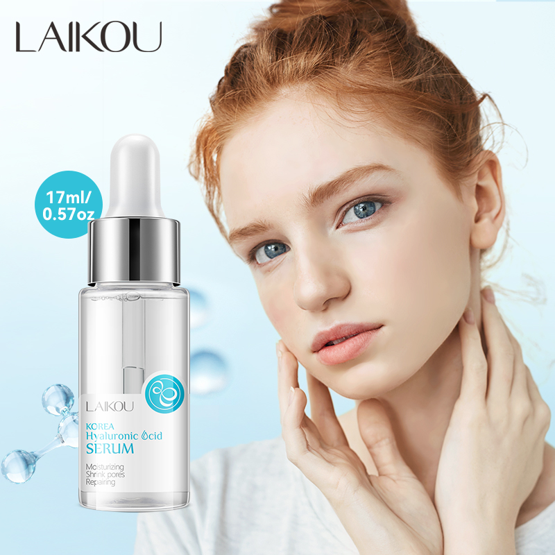 Serum laikou chứa tinh chất axit hyaluronic giúp thu nhỏ lỗ chân lông sửa chữa độ mềm da 17ml