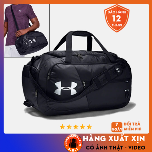 Túi trống du lịch cỡ lớn thể thao nam nữ tròn đựng đồ tập gym có ngăn đựng giày đi đá bóng banh thời trang UD01