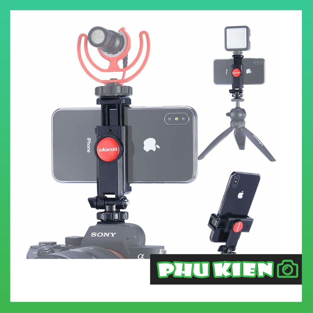 Kẹp điện thoại gắn Micro Ulanzi ST-06
