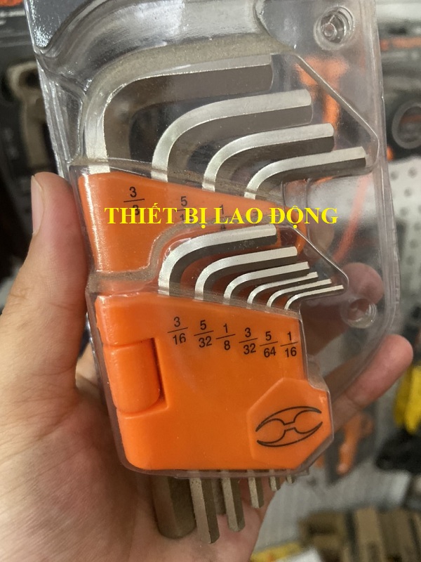 Bộ lục giác 10 cây hệ inch truper - 15539 - 15539