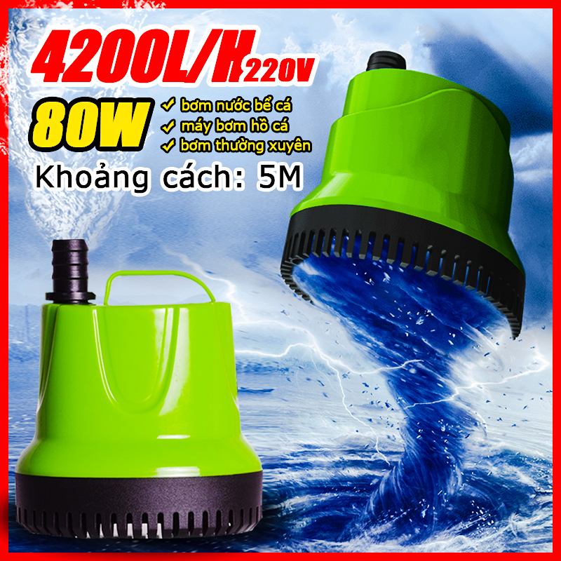 4200L/H Đầu khoảng cách 5m、bơm nước hồ cá、máy bơm nước hồ cá、Áp dụng cho ao cá, bể cá, bơm bình thường, mực nước bơm được lớn hơn 0,1cm、bơm bể cá、máy bơm bể cá、bơm bể cá、bơm bể cá mini、bơm hồ cá、máy bơm mini、máy bơm nước hồ cá、bơm nước、máy bơm nước