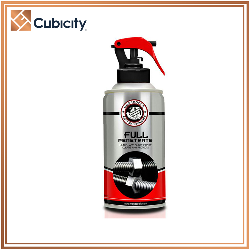 Chai xịt megacools full penetrate vệ sinh sên, phá sét 300ml chuyên dùng cho xe sên xích trần, sên sích phốt cao su, xe exciter, winner, sirius, mô tô pkl