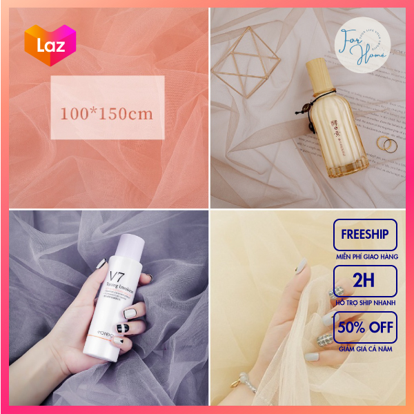 ⚡SIÊU ĐẸP⚡ Vải Voan Lụa Cao Cấp Dùng Để Trang Trí, Đạo Cụ Chụp Ảnh Sản Phẩm