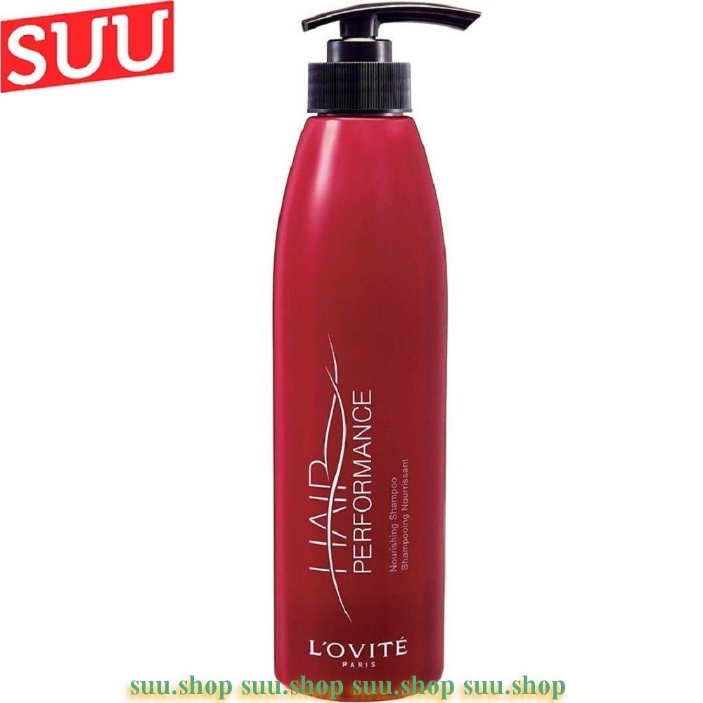 Dầu gội Lovite 500ml Hair Performance Nourishing & Shine Shampoo