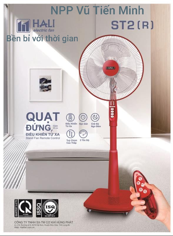 QUẠT ĐIỆN ĐỨNG ĐIỀU KHIỂN MÀU ĐỎ MẬN, MÀU XÁM 3 CÁNH, THIẾT KẾ TINH SẢO, MÁY CHẠY CỰC ÊM- BẢO HÀNH 1 NĂM - BỀN BỈ VỚI THỜI GIAN