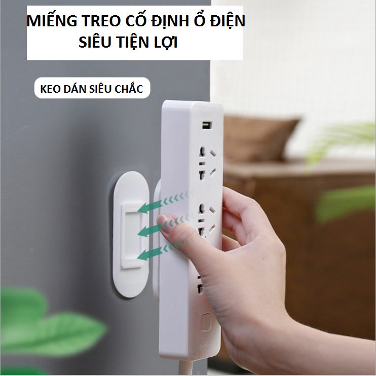 COMBO 2 GIÁ TREO Ổ CẮM ĐIỆN DÁN ĐỠ CỤC PHÁT WIFI DÁN ĐỠ TRANH ẢNH GẮN TƯỜNG ĐA NĂNG THÔNG MINH MIẾNG DÁN CHỊU LỰC SIÊU CHẮC