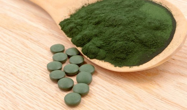 Tảo nhật thức ăn cho cá + tép - 100 viên