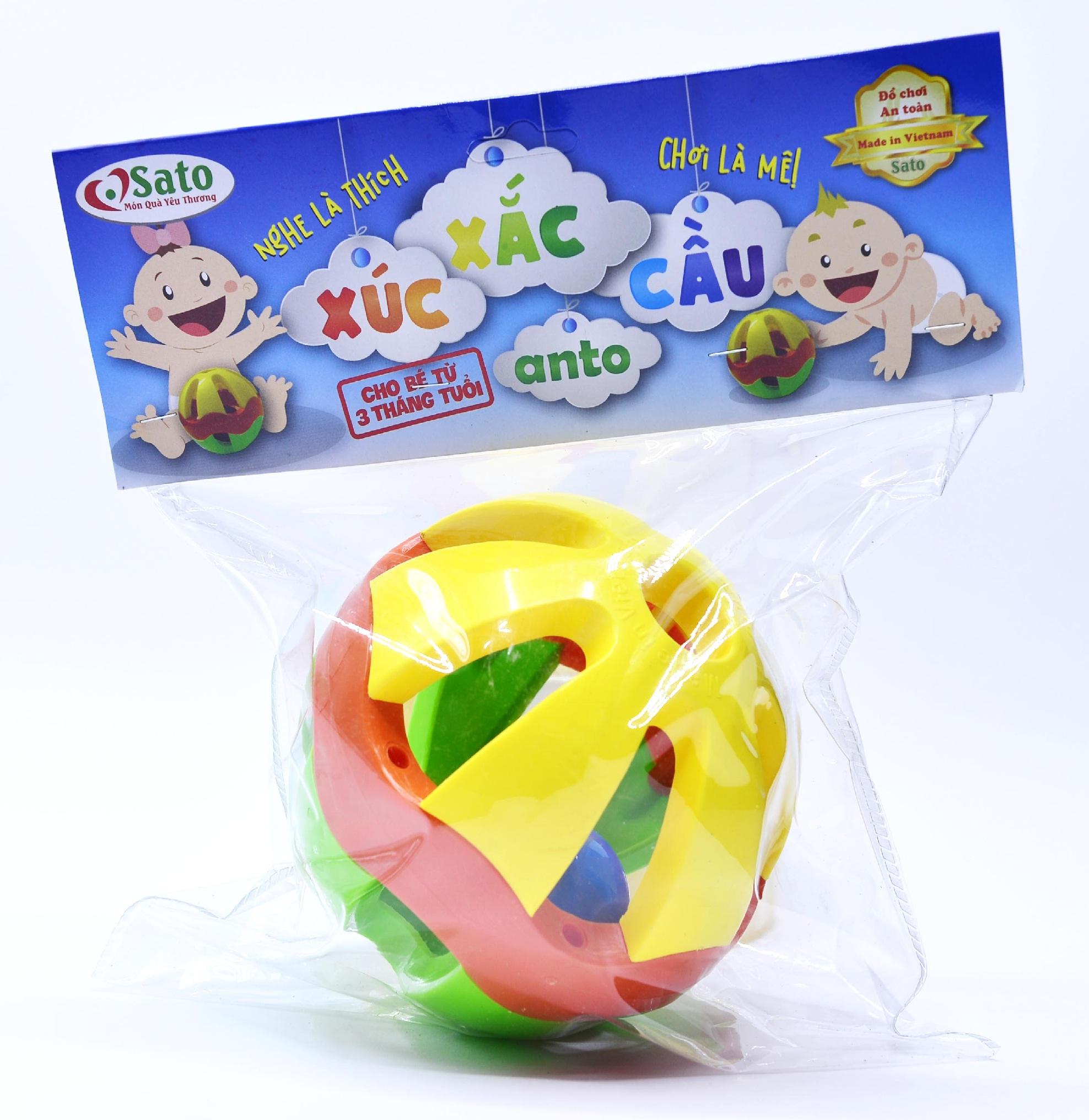 Đồ chơi vận động xúc xắc cầu sato