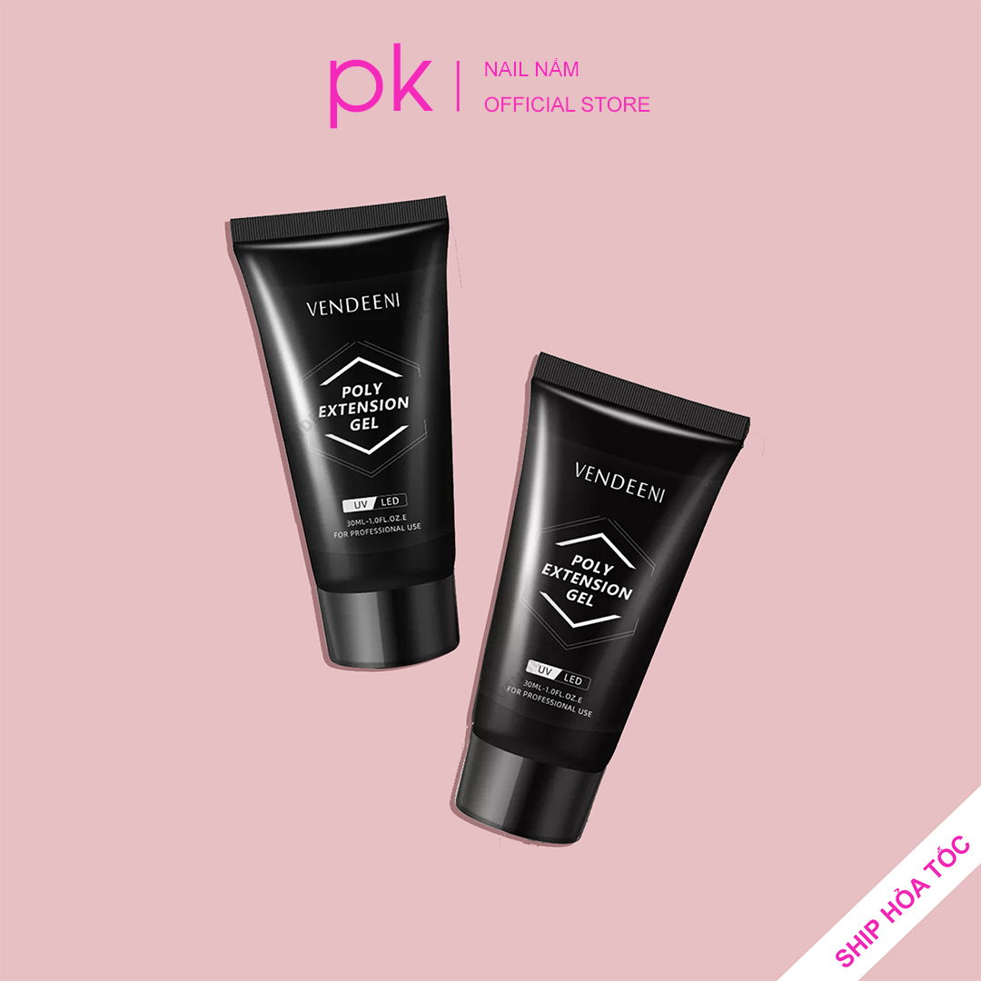 Gel gôm đắp móng Vendeeni tuýp 30ml