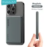KUULAA 10000mAh PowerBank Mag/netic Wireless Charger Pin Sạc Dự Phòng Không Dây for iPhone 12 13 14 15 Pro Max Portable Power Bank PD20W for Apple Phone Mini Portable External Battery