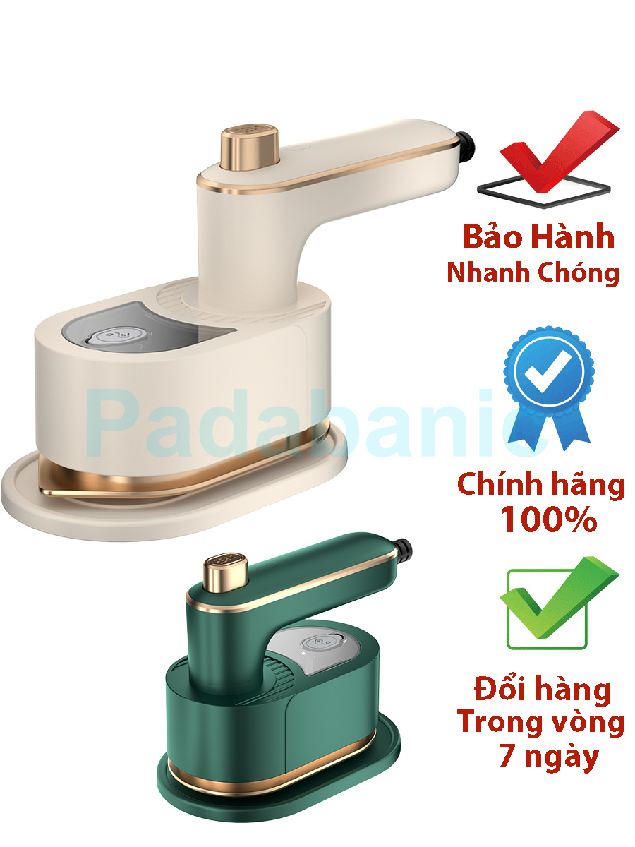 Bàn Là Hơi Nước Gấp Gọn Padabanic 6888 Thiết Kế Thông Minh, Nhỏ Gọn, Tiện Lợi