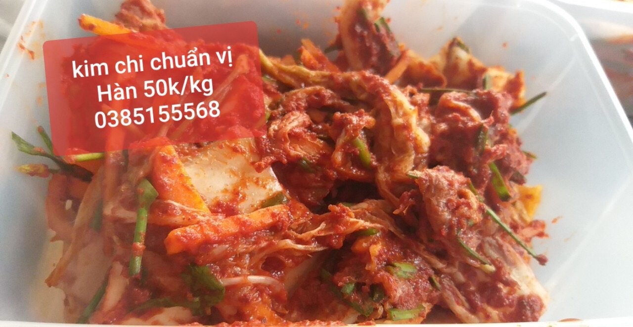 Kim chi chuẩn vị hàn - kim chi nhà làm - 1 kg