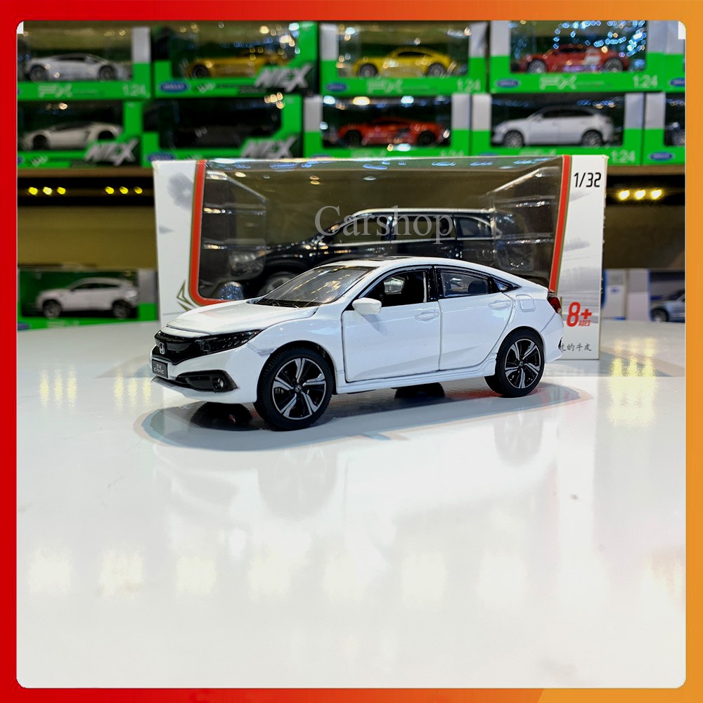 Mô hình xe honda civic tỉ lệ 1:32 hãng jackiekim
