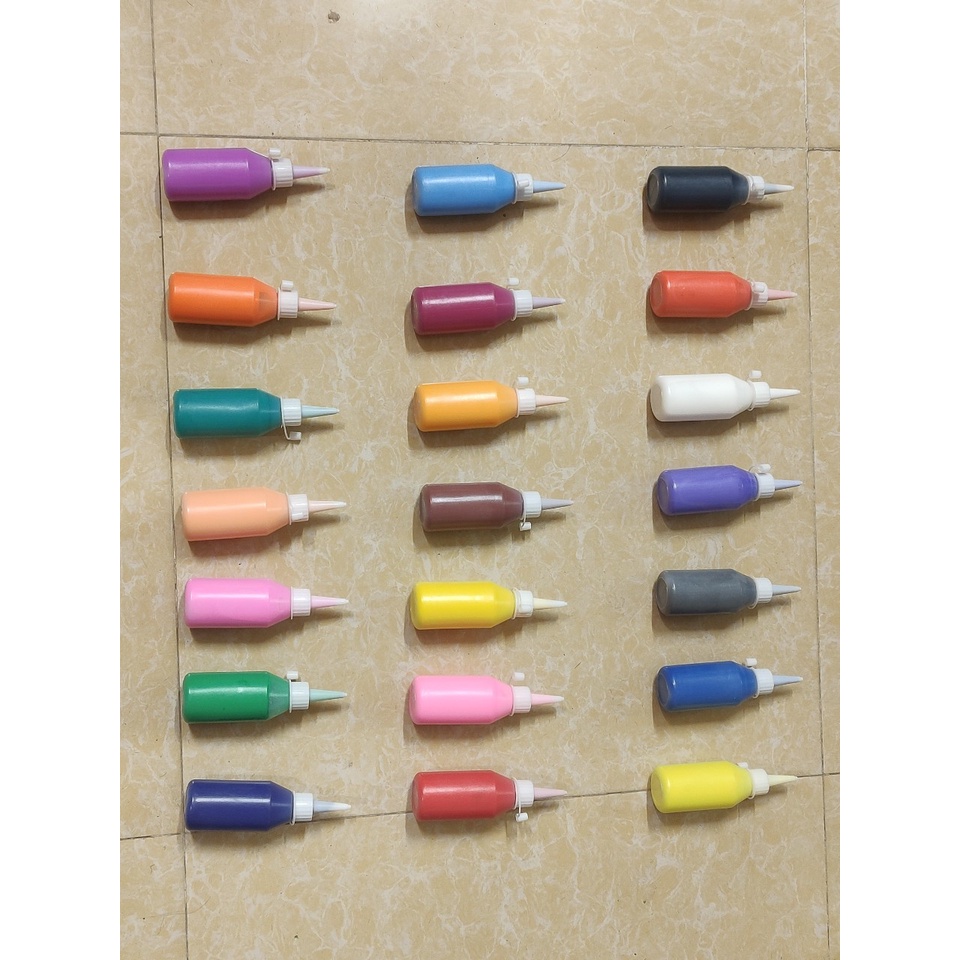 Chai Màu Acrylic Dung Tích 100Ml (Có 21 Màu) Có Thể Vẽ Tranh Tường, Bích  Họa, Diy | Lazada.Vn