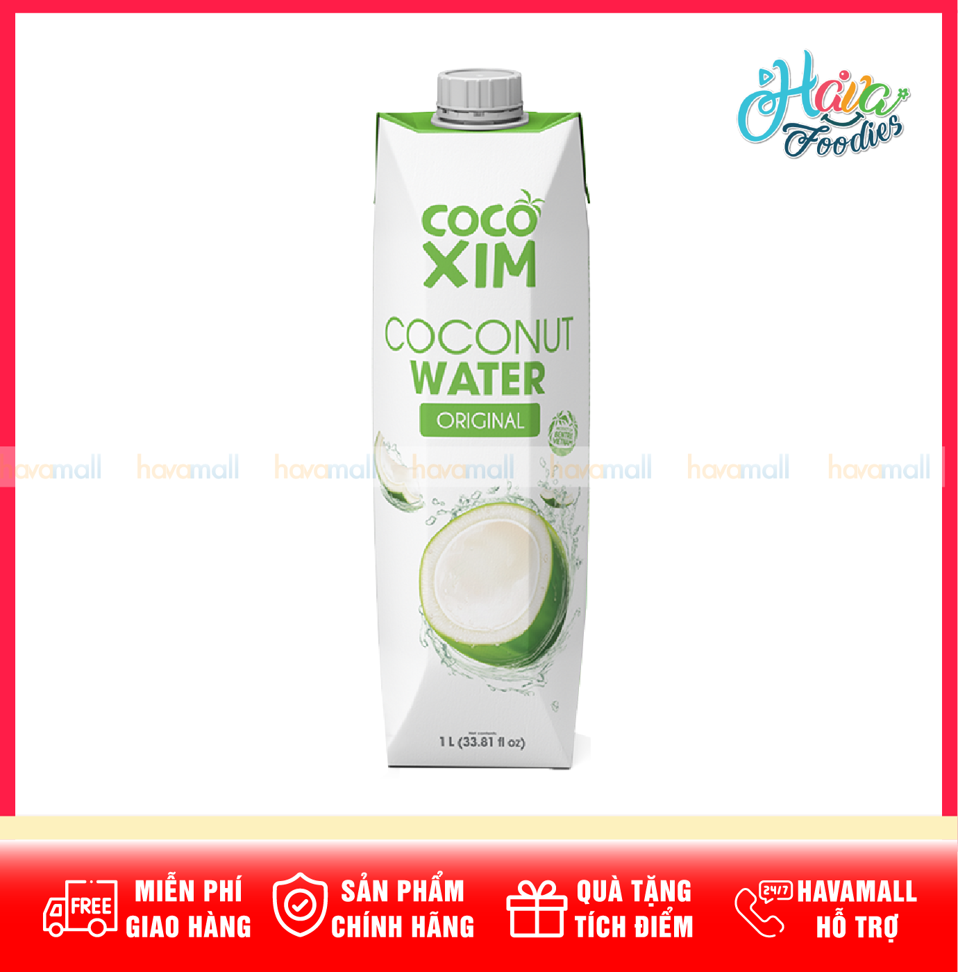 Cocoxim Pure Siamese Coconut Water 1L – Cocoxim Coconut Water Original