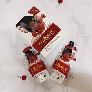 Nhuộm đen thảo dược New Kafen cao cấp phủ bạc không dính da đầu 500ML