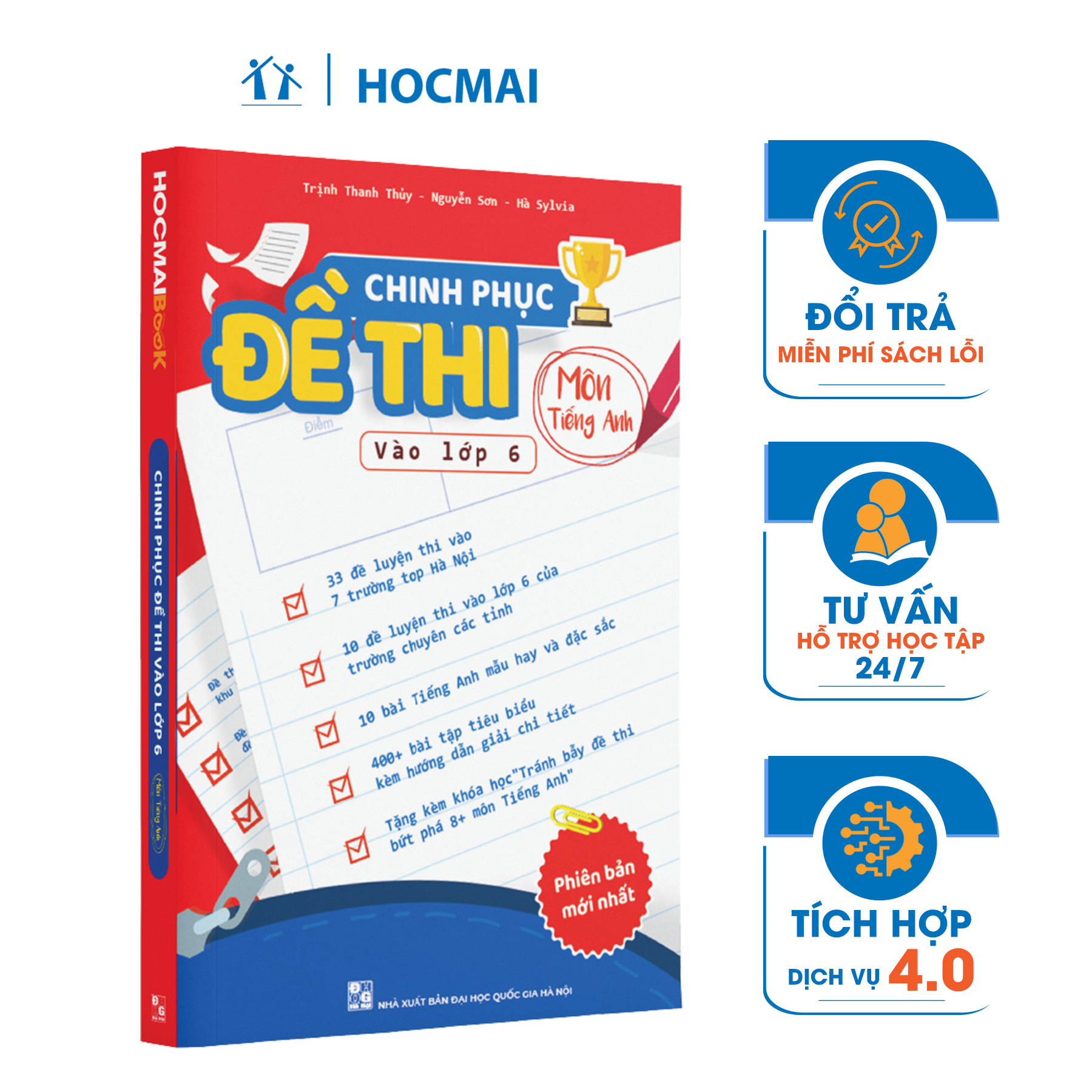 LỚP 5 - Sách Chinh phục đề thi vào Lớp 6 môn Tiếng Anh