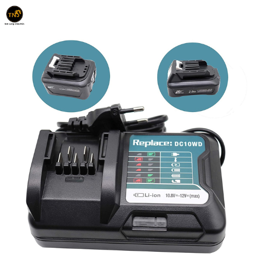 Sạc pin makita 12v max nhận mạch zin