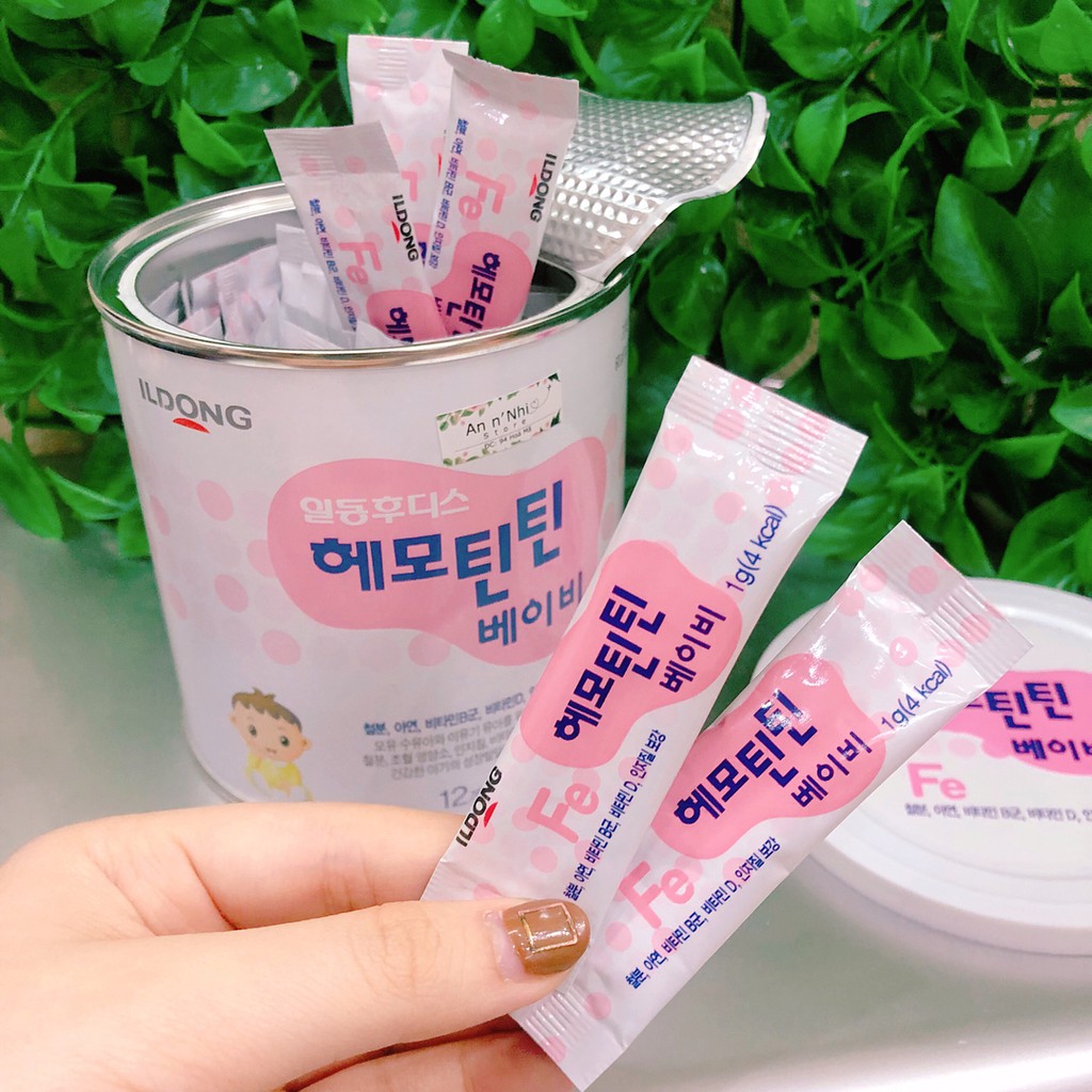 Sữa non bổ sung sắt cho bé 12m+ ildong 60g