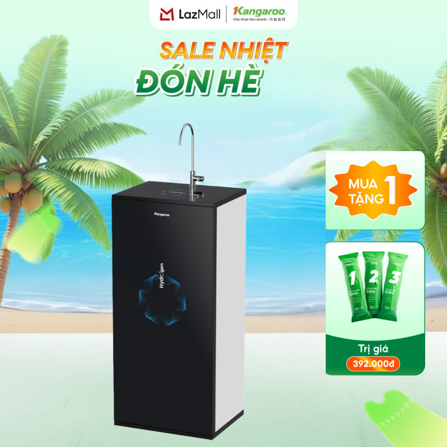 [LẮP ĐẶT MIỄN PHÍ] Máy lọc nước Kangaroo Hydrogen 9 lõi KG100ESGSA9